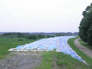 震災復旧工事 久慈川堤防復旧工